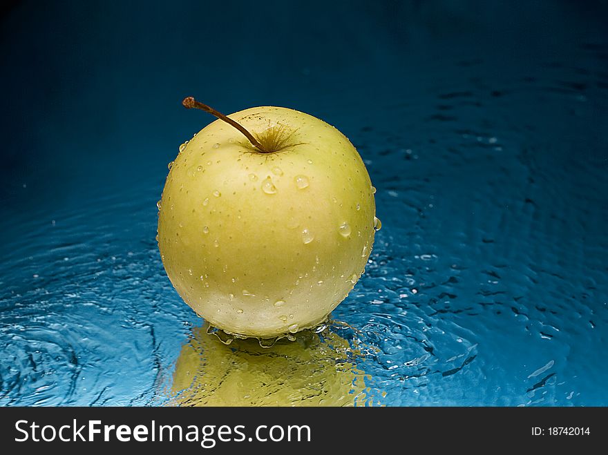 Apple In Water