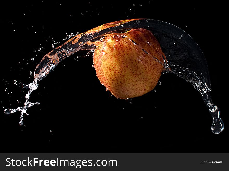 Apple In Water