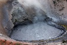 Mud Spring Royalty Free Stock Image Mud Spring Royalty Free Stock Image