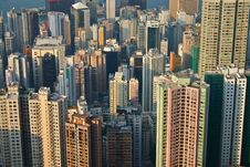 Building Hong Kong Stock Images