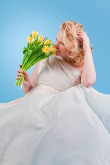 Young Beautiful Woman Stock Photography
