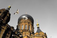St. Sophia Cathedral In Harbin Stock Images St. Sophia Cathedral In Harbin Stock Images