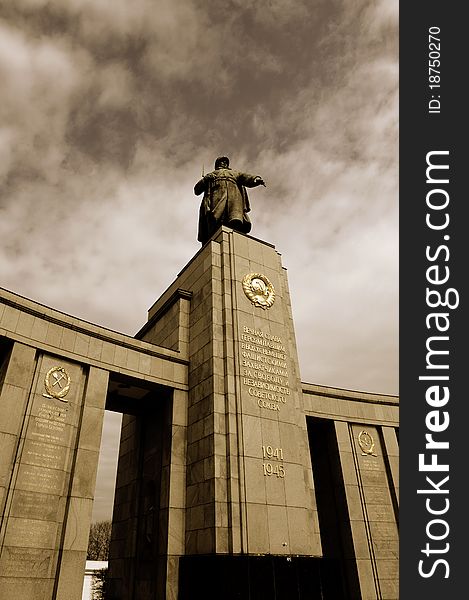 Monument of the communism at Berlin