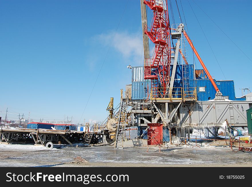 Rig industry oil gas mining. Rig industry oil gas mining