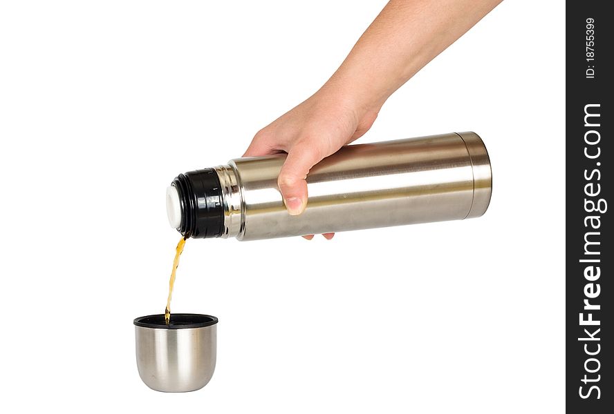 Metal Thermos With Handle