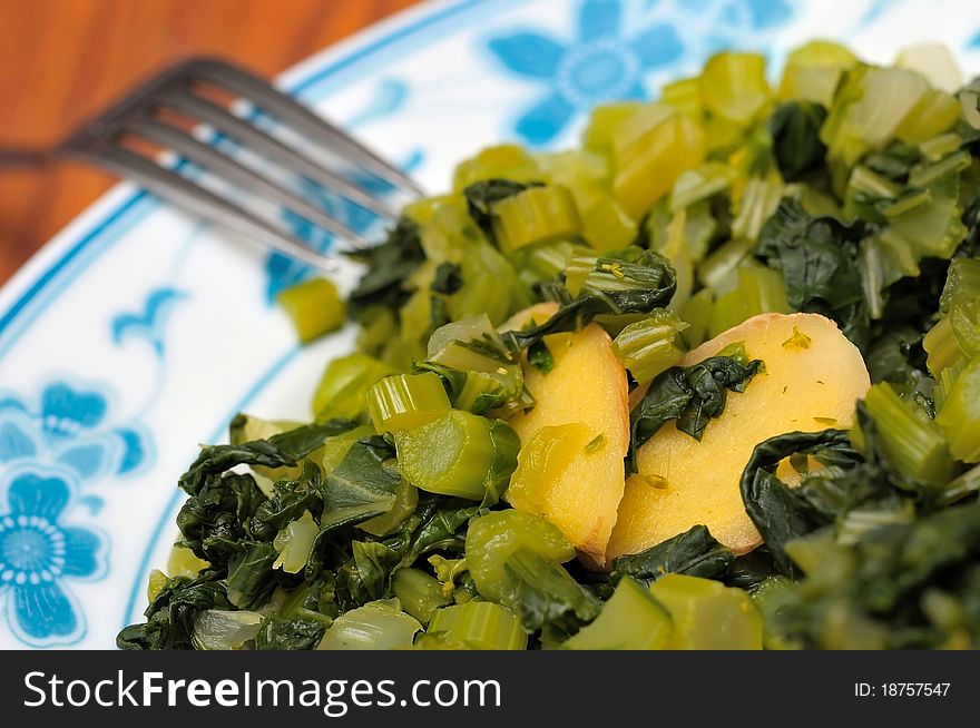 Simple Asian style vegetables