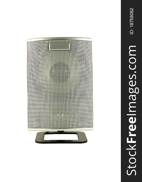 Silver grid speaker