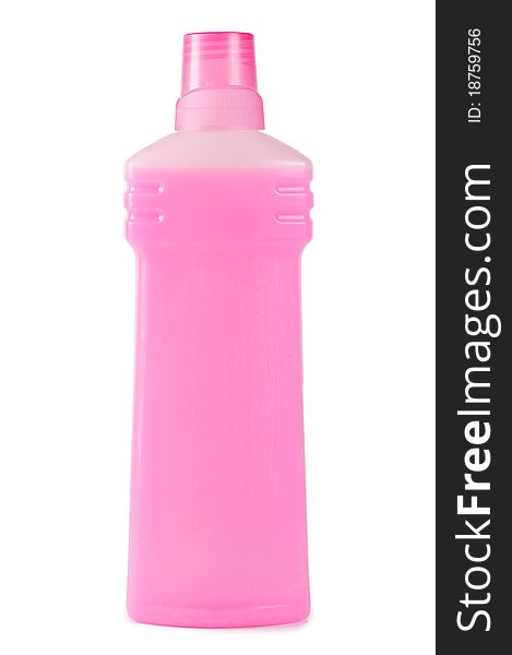 Plastic Bottle With Detergent