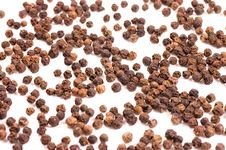 Black Peppercorns Close Up Royalty Free Stock Images