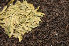 Tea Leaves Royalty Free Stock Photo Tea Leaves Royalty Free Stock Photo