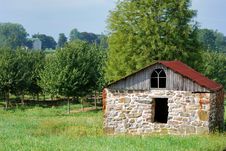 Old Amish Barn Stock Photos Old Amish Barn Stock Photos