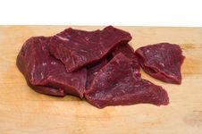 Piece Of Beef. Royalty Free Stock Photography