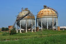 Tank Wagons Royalty Free Stock Photo