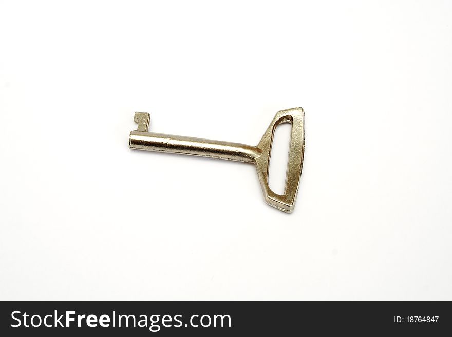 Silver Vintage Key I