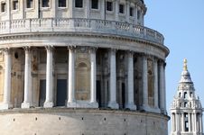 The Dome Of St Pauls Cathedral Stock Photography The Dome Of St Pauls Cathedral Stock Photography