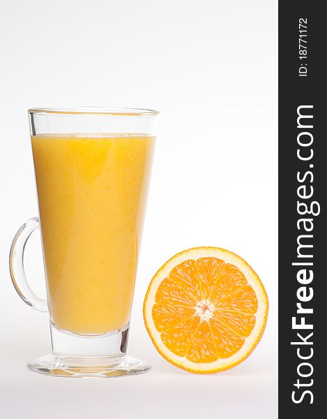 Refreshing Fresh Home Made Orange Juice Drink