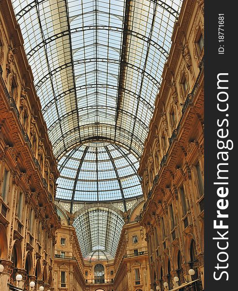 Glass gallery - Galleria Vittorio Emanuele
