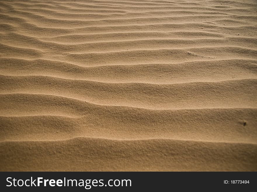 Pattern of sand in the desert. Pattern of sand in the desert