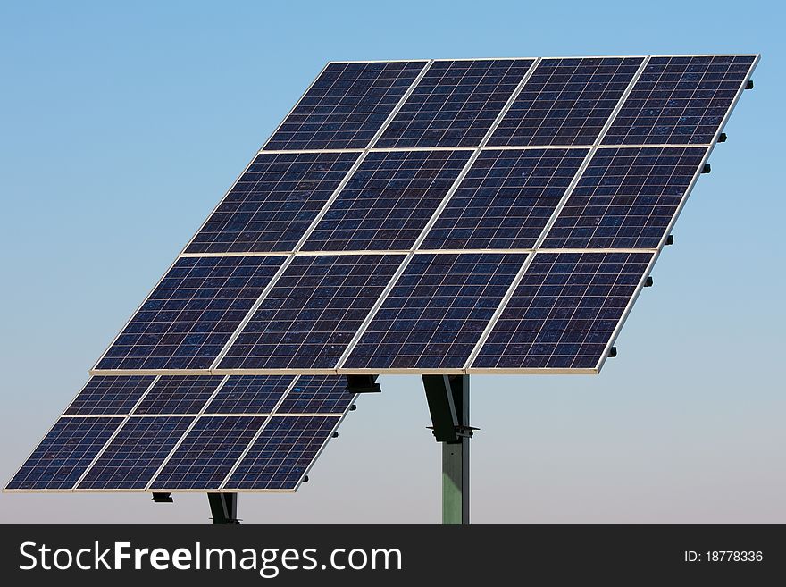 Solar panels to produce alternative energy