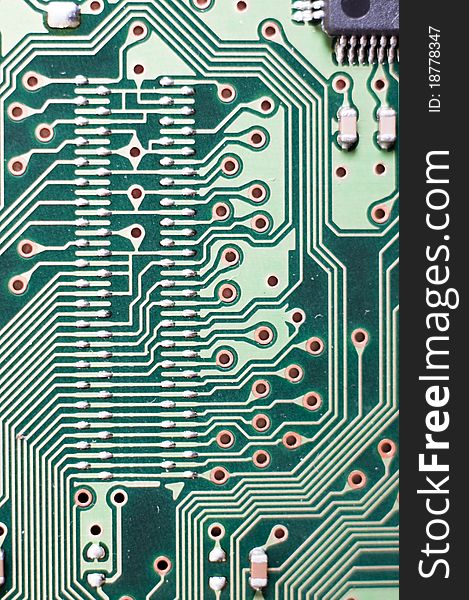 Electronic circuit plate