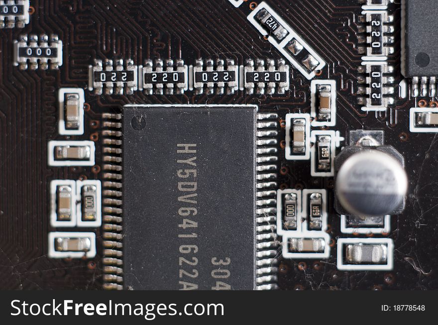 Electronic circuit plate