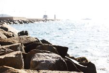 Sea Rock Royalty Free Stock Photography Sea Rock Royalty Free Stock Photography