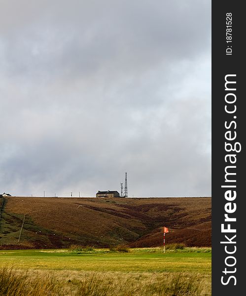 Ogden Golf Course autumn color , Yorkshire uk