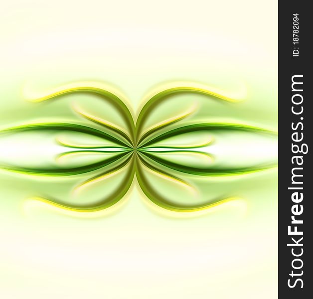 Beautiful green eco style ornament background. Beautiful green eco style ornament background