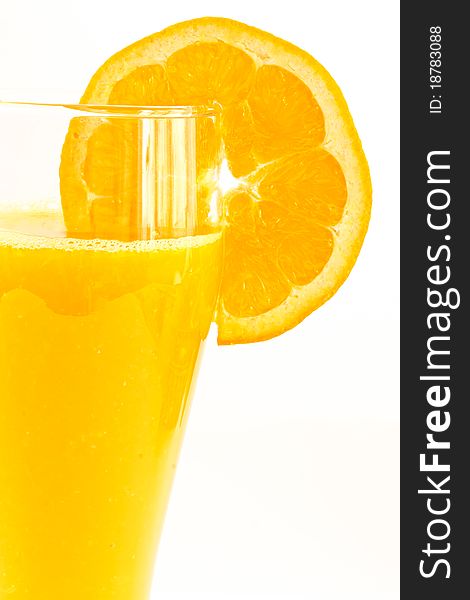 Fresh orange juice