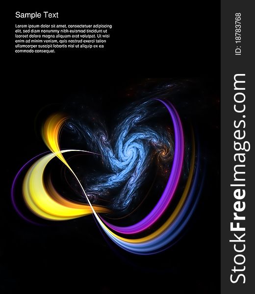 Dynamic interplay of motion forms on the subject of modern technologies, communications, progress, motion, flexibility and speed. Dynamic interplay of motion forms on the subject of modern technologies, communications, progress, motion, flexibility and speed