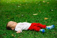 Baby Boy After Feeding Time Royalty Free Stock Images Baby Boy After Feeding Time Royalty Free Stock Images