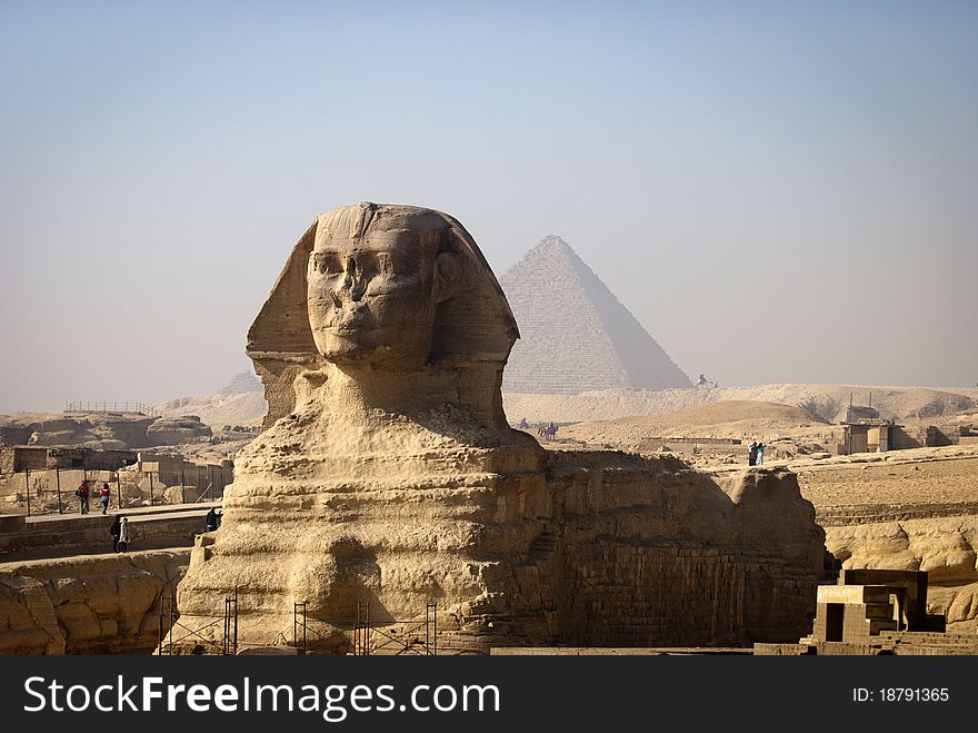 Full-face of Sphinx