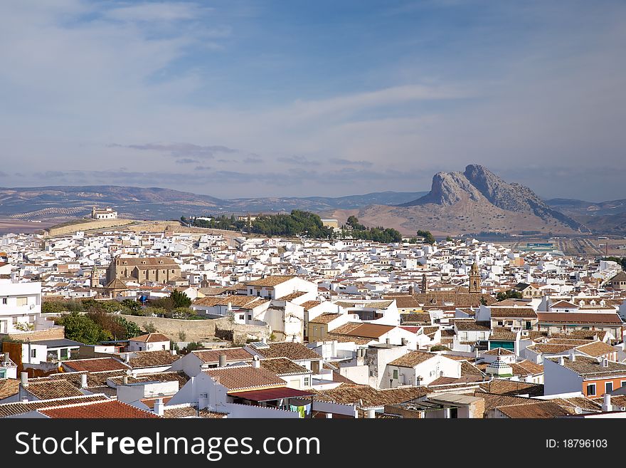 Lovers Mountain At Antequera