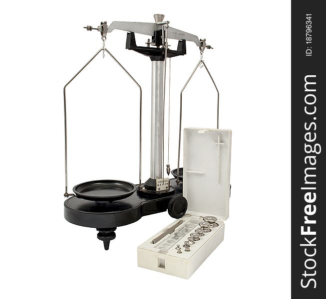 Old Laboratory Scales