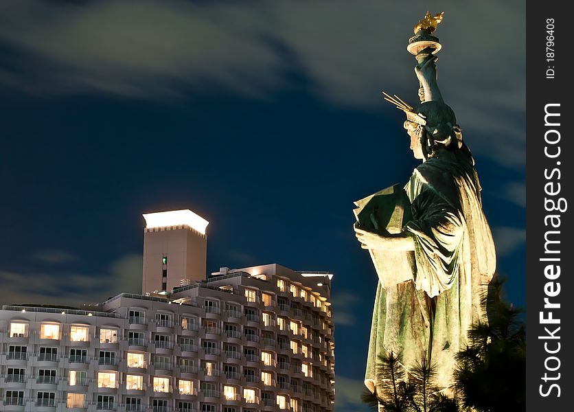 Statue Of Liberty In Tokyo