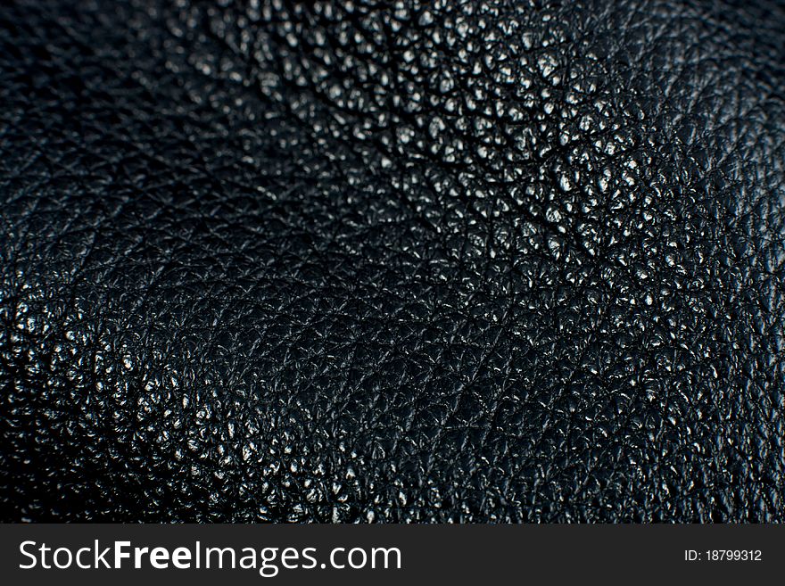 Leather texture made from deer skin