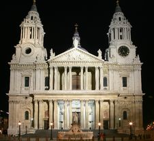 St.Paul At Night 1 Royalty Free Stock Photography St.Paul At Night 1 Royalty Free Stock Photography