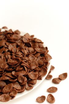 Chocolate Cornflakes Stock Image Chocolate Cornflakes Stock Image