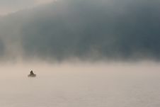 Lonely Fisherman Stock Image Lonely Fisherman Stock Image