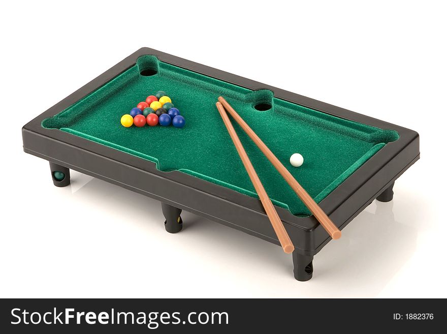 Mini billiard table, hobbies, game. Mini billiard table, hobbies, game