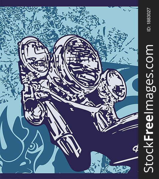 Motorcycle Grunge Background Series. Check my portfolio for much more of this series as well as thousands of similar and other great vector items. Motorcycle Grunge Background Series. Check my portfolio for much more of this series as well as thousands of similar and other great vector items.