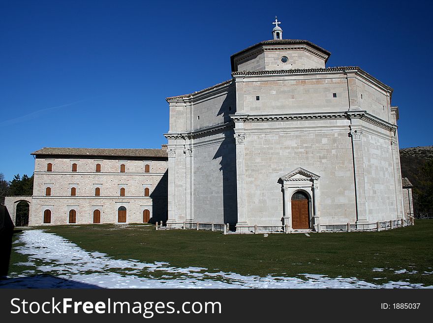 Macereto's Sanctuary (Visso - Italy) /detail. Macereto's Sanctuary (Visso - Italy) /detail