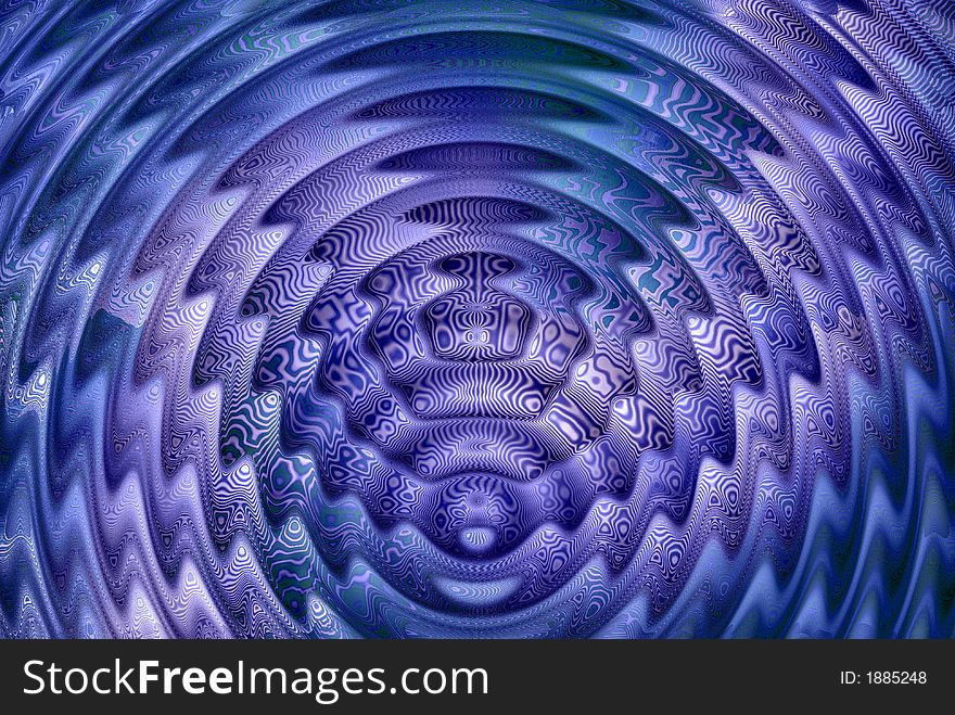 Abstract 3D blue background