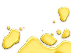 Yellow Paint Drops Stock Images Yellow Paint Drops Stock Images