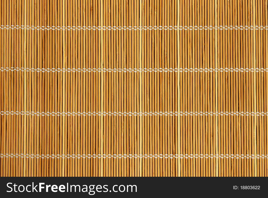 Bamboo pad background for natural art