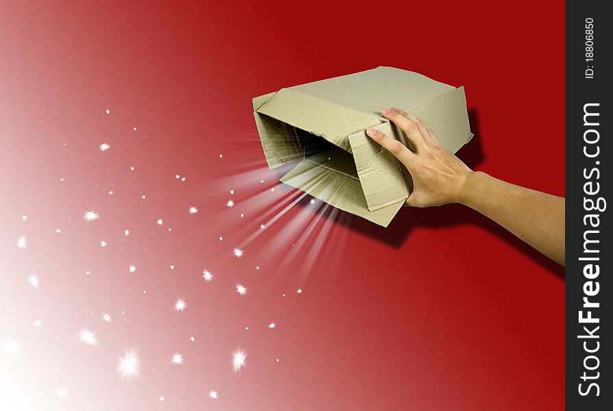 Open Magic Gift Box