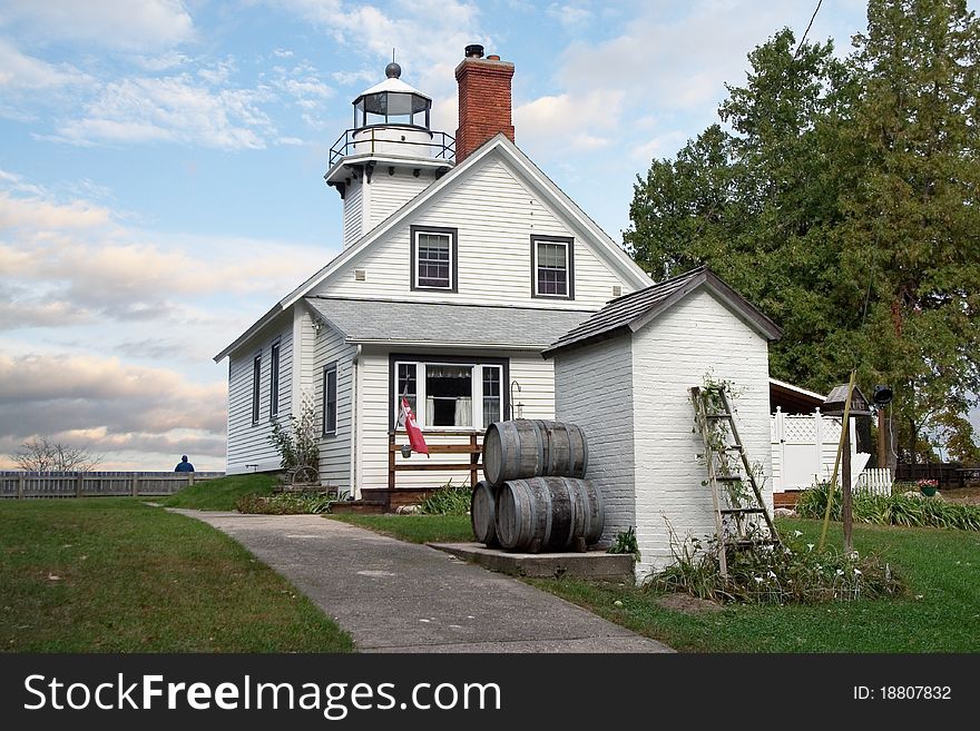 Old Mission Point Lighthouse, Traverse Bay, Michigan, USA