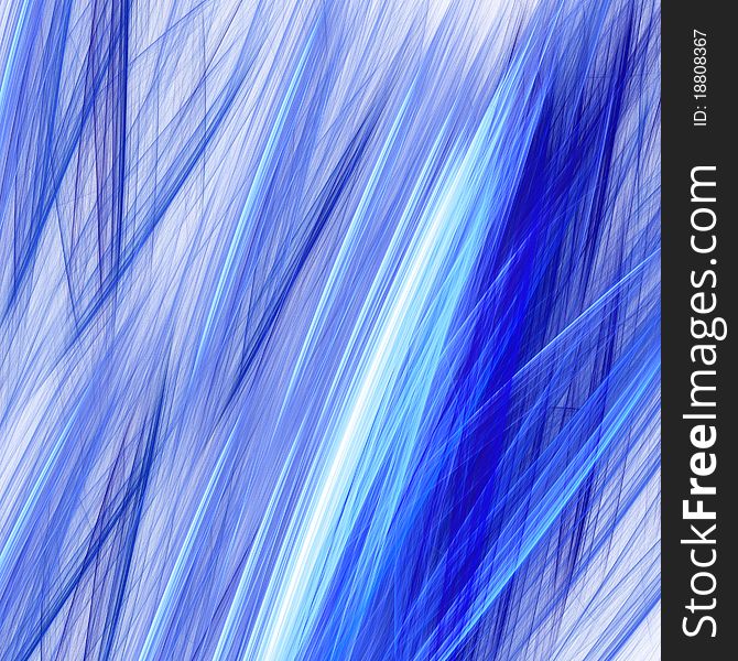 Abstract texture as a bright blue hatching on a white background. Abstract texture as a bright blue hatching on a white background