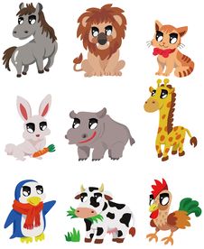 Free Cartoon Animal Icon Royalty Free Stock Image - 18812356