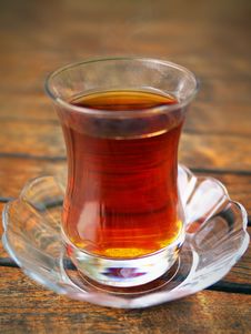 Cup Of Turkish Tea Stock Image Cup Of Turkish Tea Stock Image